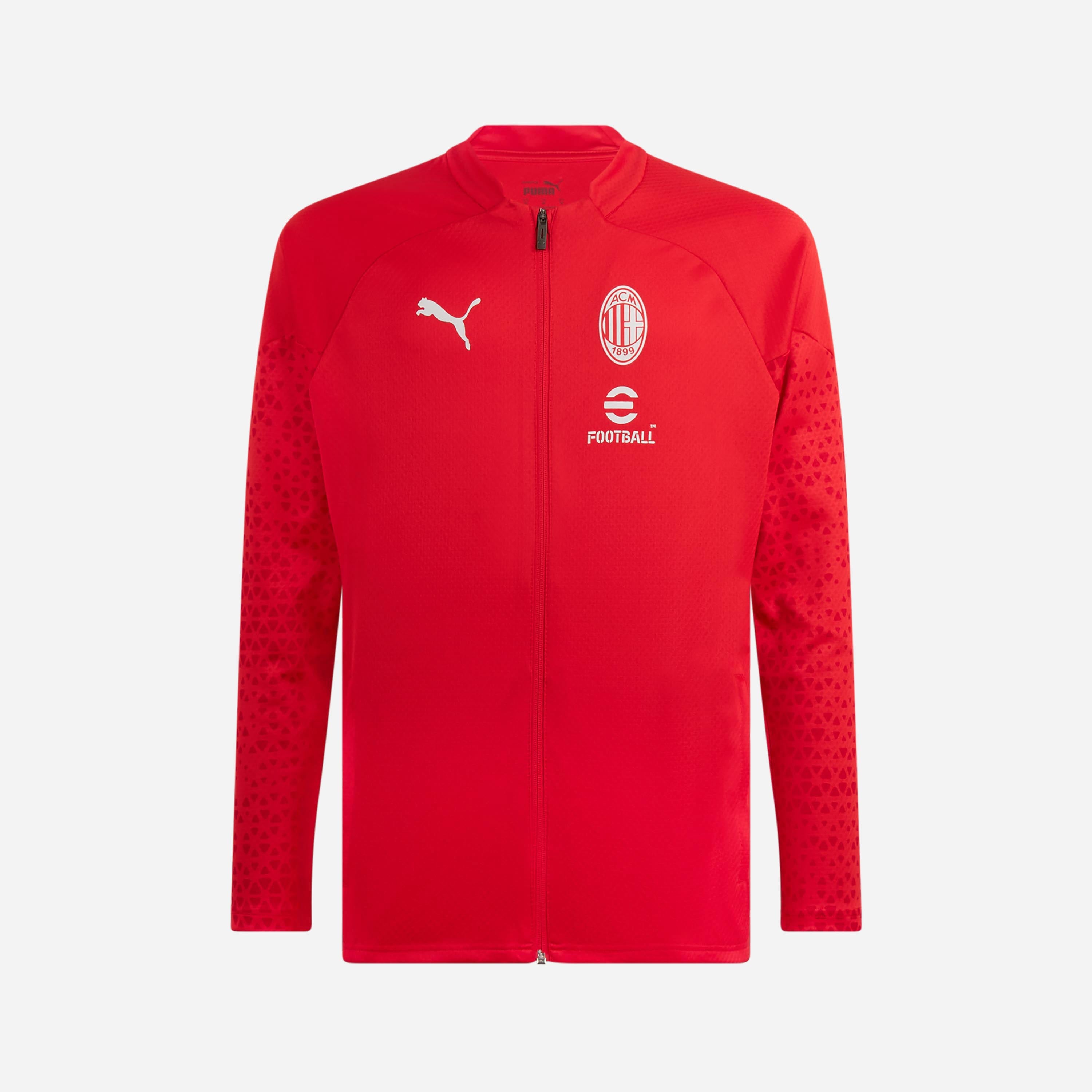 GIACCA MILAN TRAINING 2023/24 CON ZIP E TASCHE