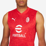 MAGLIA MILAN TRAINING 2023/24 SENZA MANICHE