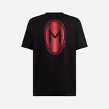 T-SHIRT MILAN ''SEMPRE INSIEME A TE SARÒ'' CON DETTAGLIO SUL RETRO