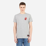 T-SHIRT MILAN X THE ROLLING STONES CON STAMPA E RICAMO