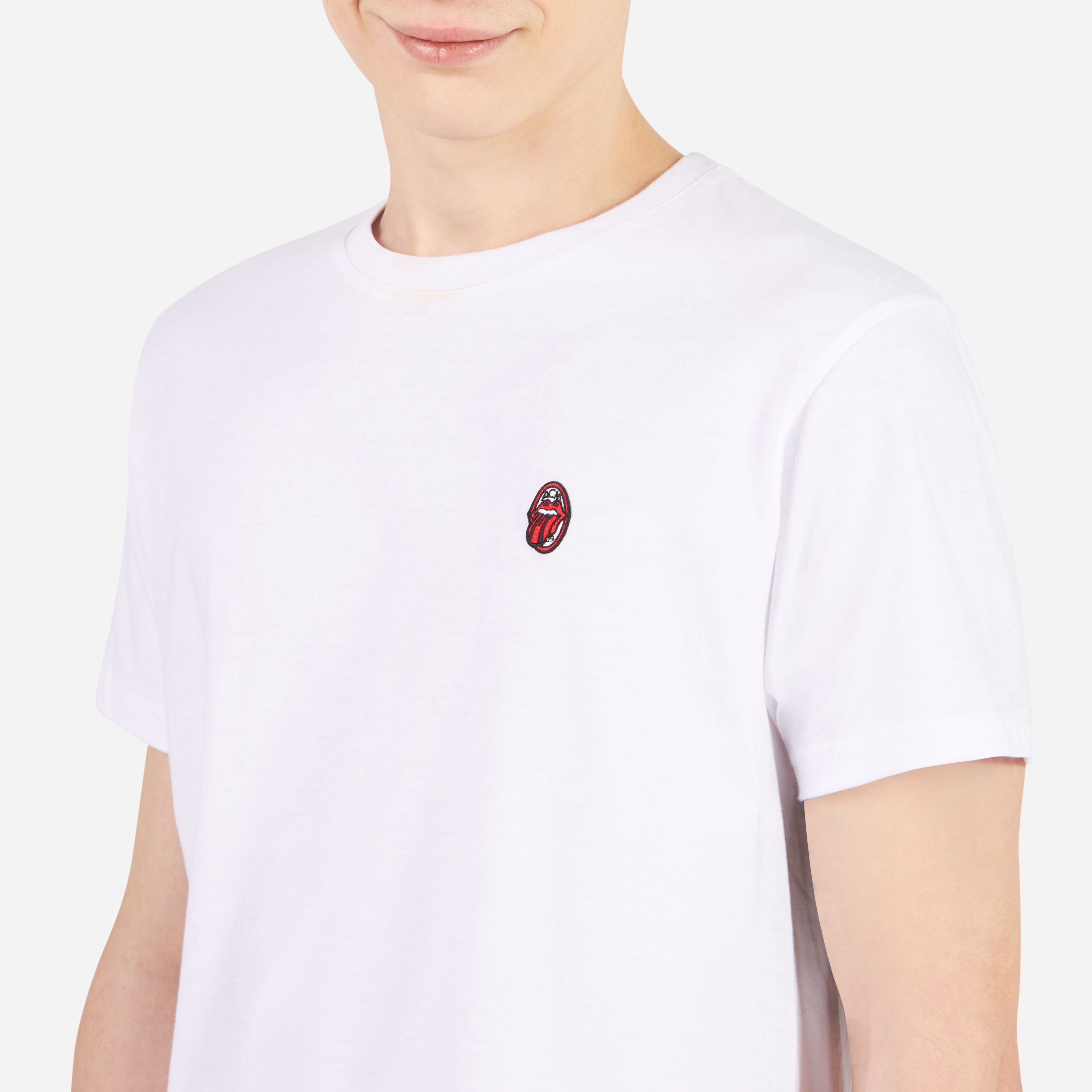 T-SHIRT MILAN X THE ROLLING STONES CON RICAMO