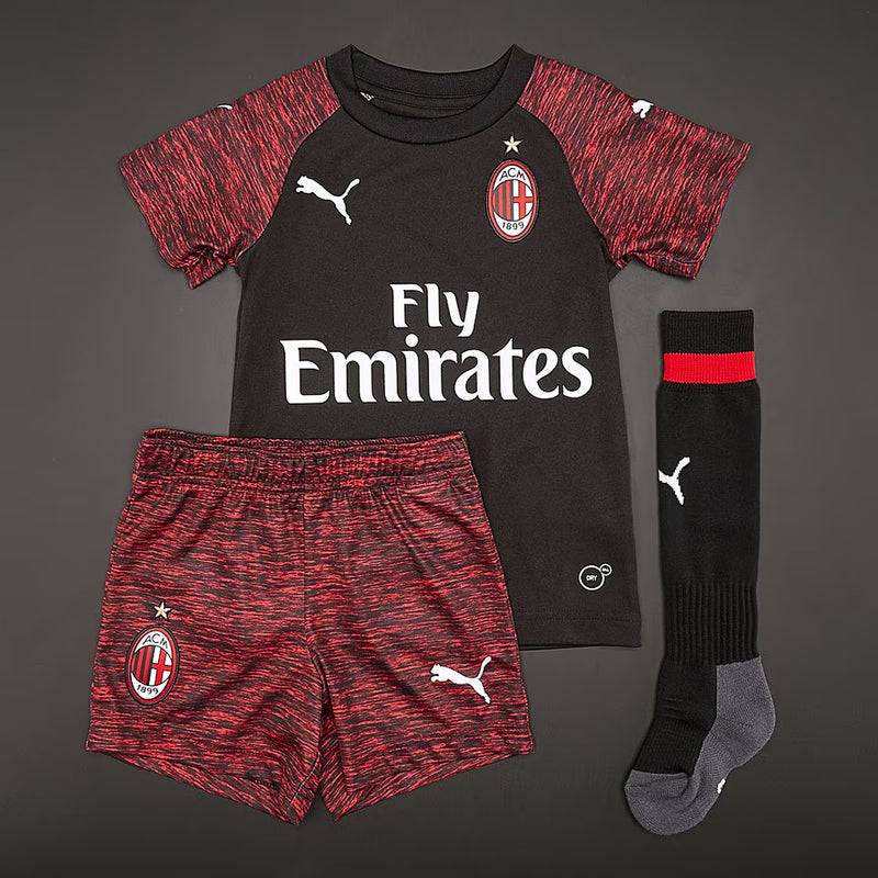 AC MILAN THIRD MINI-KIT PUMA BLACK-TANGO RED