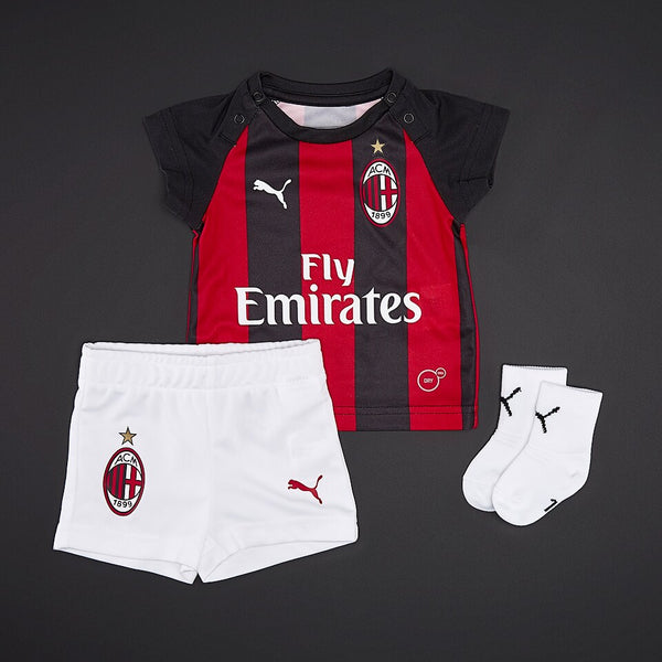 AC MILAN HOME BABY-KIT TANGO RED-PUMA WHITE