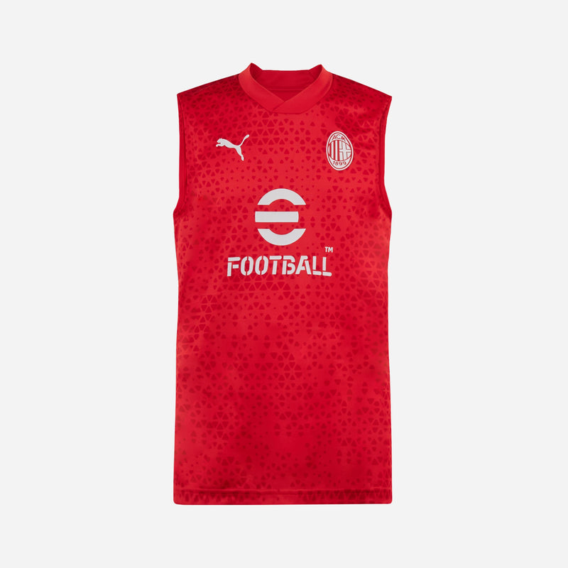 MAGLIA MILAN TRAINING 2023/24 SENZA MANICHE