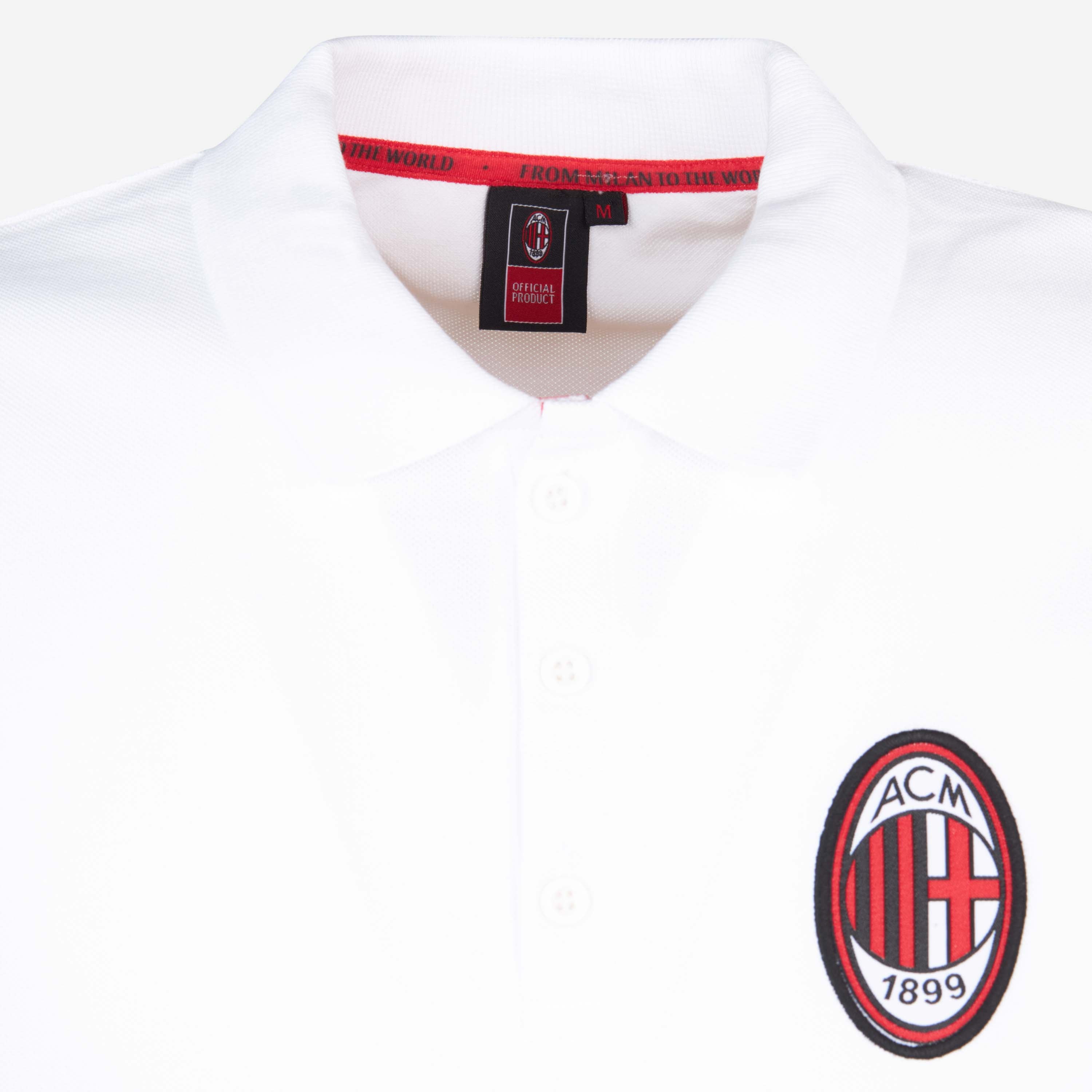 POLO MILAN CON DETTAGLI ROSSI E NERI