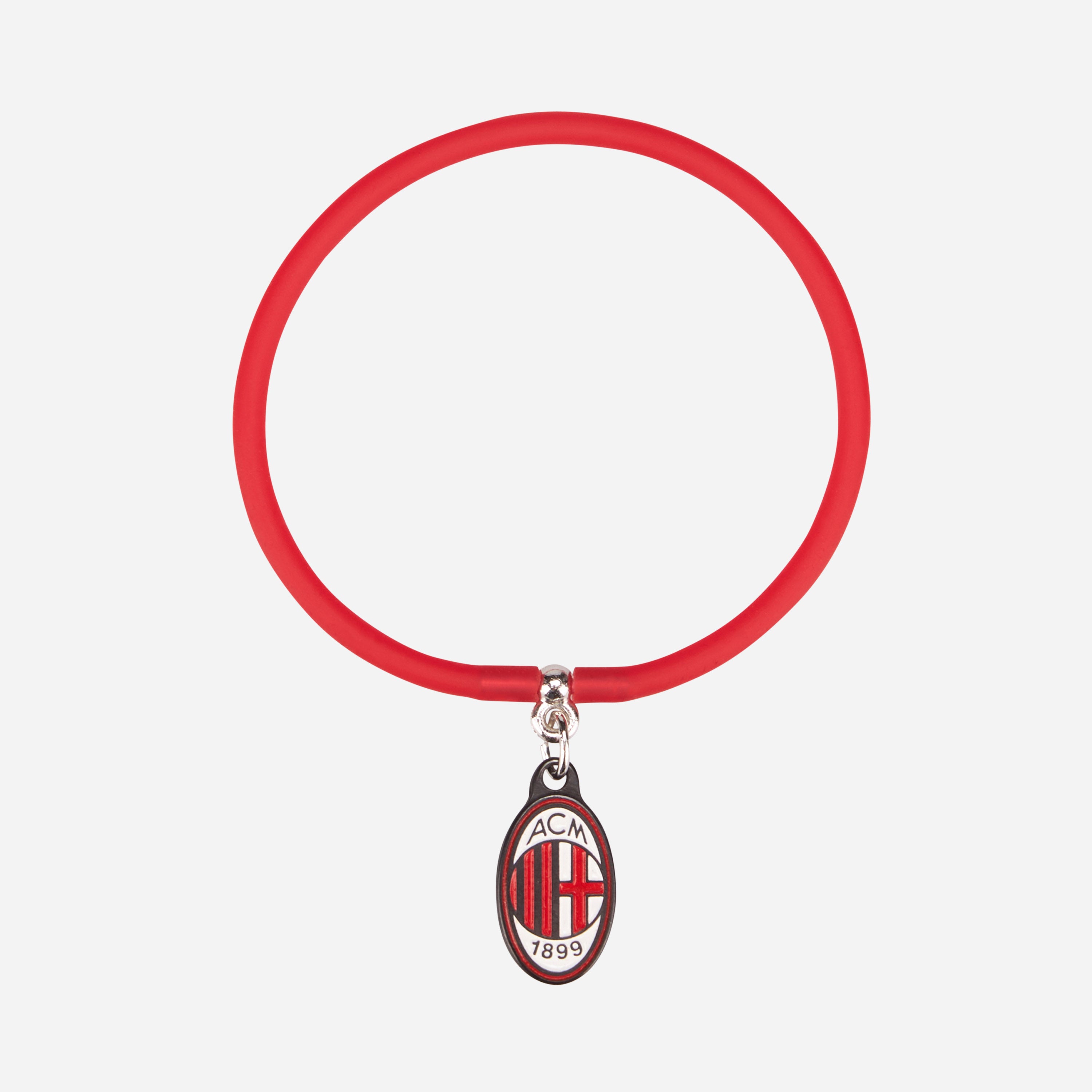 BRACCIALE ROSSO CON PENDAGLIO MILAN
