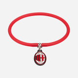 BRACCIALE ROSSO CON PENDAGLIO MILAN