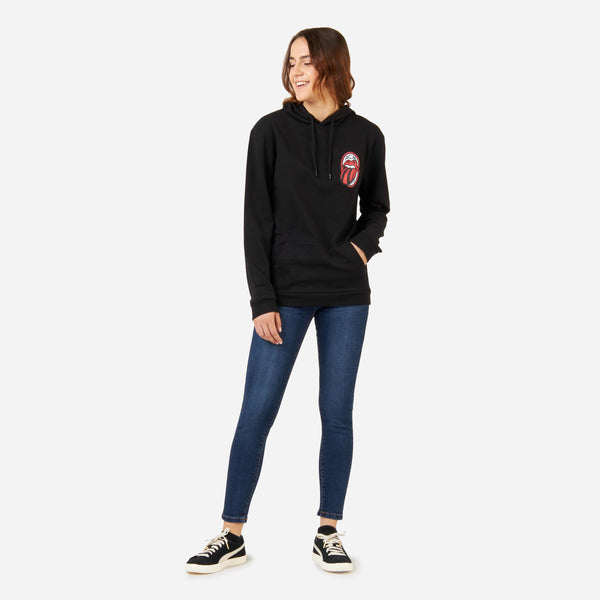 FELPA CON PATCH E RICAMO COLLEZIONE MILAN X THE ROLLING STONES