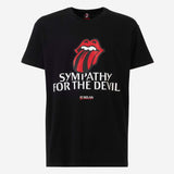 T-SHIRT MILAN X THE ROLLING STONES STAMPATA "SIMPATHY FOR THE DEVIL"