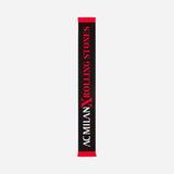 SCIARPA RICAMATA MILAN X THE ROLLING STONES